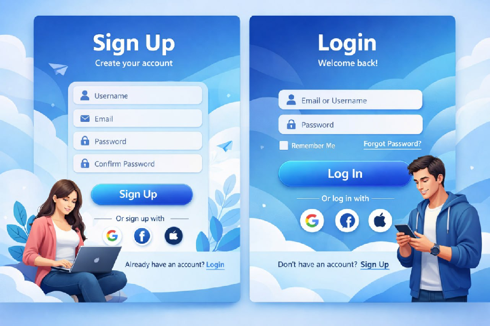 辉达平台登录和注册引导